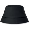 Klobouk Plážový klobouk bavlněný černý