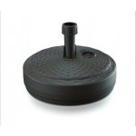 Nohel Garden Stojan na slunečník STRIPES kulatý plast tmavě hnědý d39cm – Zboží Dáma
