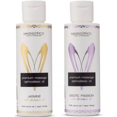 VALAVANI Magnetifico Premium Massage Aphrodisiac masážní olej Exotic 100 ml – Zboží Dáma