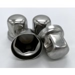 Kryt šroubů kol 33mm - nerez ocel (sada 20ks)