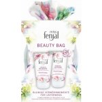 Fenjal Miss Floral Fantasy sprchový gel 75 ml + tělové mléko 75 ml + kosmetická taštička dárková sada – Zbozi.Blesk.cz