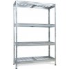 Skladový regál AR Shelving Regál Wire Mesh 180 × 120 × 45 cm TRM18404K/07-37ZG00