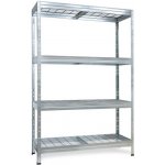 AR Shelving Regál Wire Mesh 180 × 120 × 45 cm TRM18404K/07-37ZG00 – HobbyKompas.cz