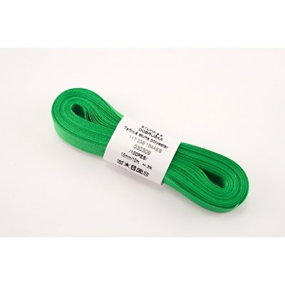 Stuha taftová trávově zelená č. 309 1,5 cm – Sleviste.cz