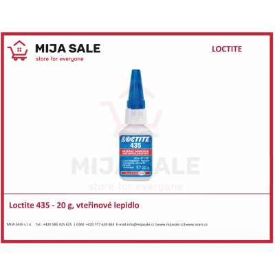 LOCTITE 435 vteřinové lepidlo 20 g – Hledejceny.cz