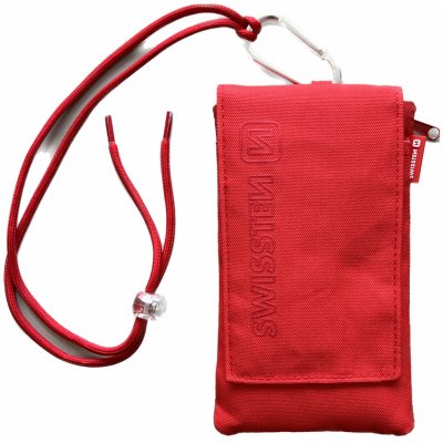Pouzdro Swissten Pocket pro telefony vel. do 6,8" 165x82x10 mm červené – Sleviste.cz