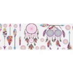 Zdobící transfer fólie abstract 06 25 cm – Zboží Mobilmania