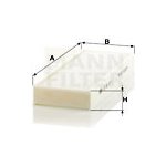 Filtr, vzduch v interiéru MANN-FILTER CU 26 014-2 – Hledejceny.cz