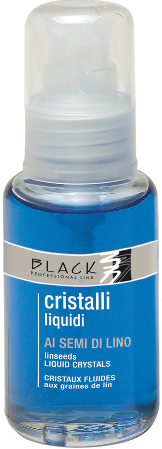 Black Cristalli Liquidi tekuté krystaly pro matné vlasy bez lesku 50 ml