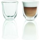 DeLonghi Skleničky na cappuccino set 2 x 190 ml