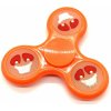 Fidget spinner Antistresový Fidget Spinner oranžový lebka