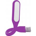 USB LED lampa Fialová – Zboží Dáma