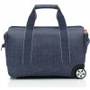 Cestovní tašky a batohy Reisenthel Allrounder trolley REISENTHEL-MP4113 Herringbone Dark Blue 30l