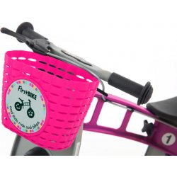 First Bike Košík na riadidlá růžový