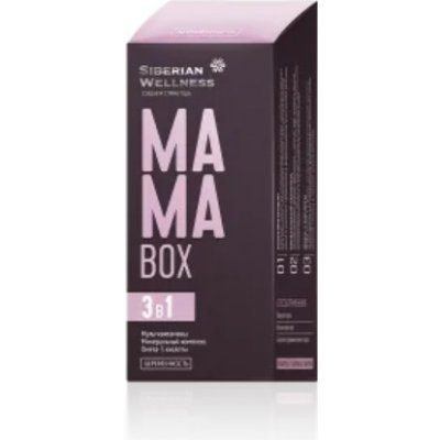 Siberian Wellness Мама Box, Těhotenství 30 x 2+2 – Zboží Mobilmania