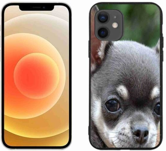 Pouzdro mmCase Gelové iPhone 12 mini - čivava