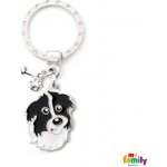 My Family BORDER COLLIE gravírovateľný přívěsek 3,2 x 3 cm – Zboží Dáma