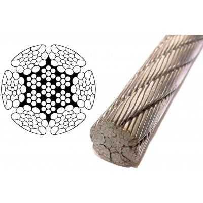 Lano válcované 12mm, 30m DD 156dr – Hledejceny.cz