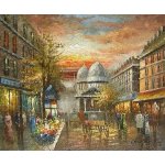 Ulice v Paříži - 90 x 120 cm – Hledejceny.cz
