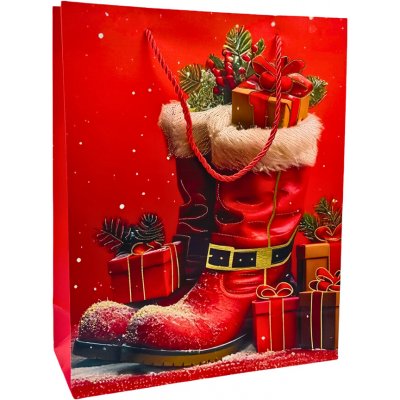 Vánoční dárková taška 26×32 cm 11239.04 – Zboží Mobilmania