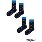 Avantgard Set ponožky 2 páry 778-05009 vzor cyklistika Modrá – Zboží Mobilmania