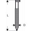 Hřeb 2608200018 Hřebíky s hlavou tvaru D v pásu SN34DK 90R 3,1 mm, 90 mm, bez povrchové úpravy, drážkovaný Bosch