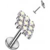 Piercing Šperky4U piercing do brady labreta TITAN TIT1263AB-1208