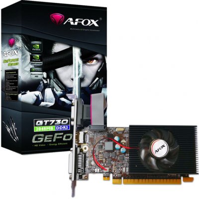 AFOX GeForce GT 730 1GB DDR3 AF730-1024D3L7-V1 – Hledejceny.cz