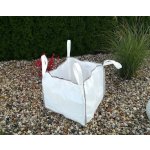 JUTA Vak Big Bag 165070 343L 70 x 70 x 70cm, otevřený rovné dno bílý – Zboží Dáma