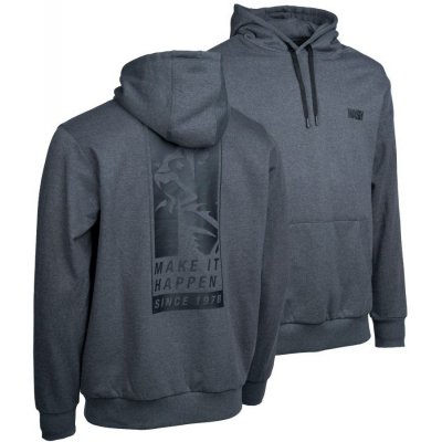 Nash mikina Make It Happen Since 1978 Hoody grey marl – Zboží Dáma