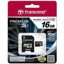 Transcend microSDHC 16 GB UHS-I TS16GUSDU1