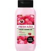 Sprchové gely ​Fresh Juice krémový sprchový gel Litchi a Malina 400 ml