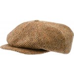 Vlněná tvídová bekovka 8-panel od CTH Ericson Gatsby Donegal Tweed – Hledejceny.cz