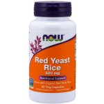Now Foods Foods Červená Rýže Red Yeast Rice 600 mg 60 kapslí – Hledejceny.cz