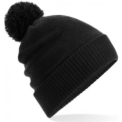 Beechfield Zimní čepice s bambulí B502 Black – Zboží Mobilmania