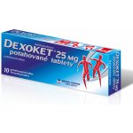 DEXOKET POR 25MG TBL FLM 10 II – Sleviste.cz