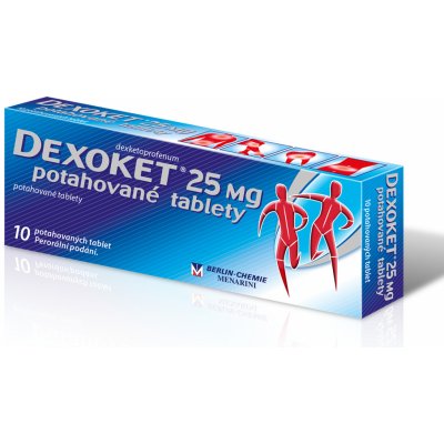 DEXOKET POR 25MG TBL FLM 10 II – Zbozi.Blesk.cz