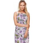 Bellatex Kuchyňská zástěra Adéla zástěra 67x84 cm Patchwork lila – Hledejceny.cz