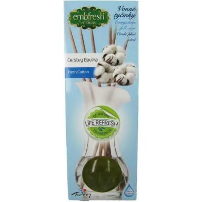 EmbFresh osvěžovač diffuser Fresh cotton 35 ml – Hledejceny.cz