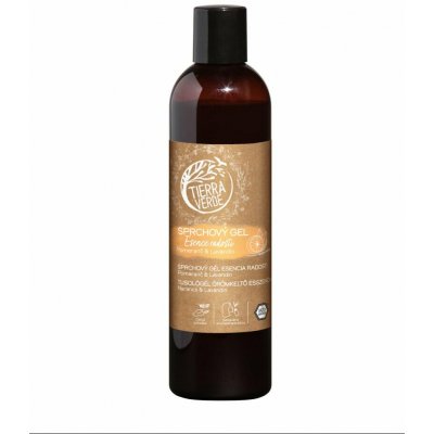 Tierra Verde Sprchový gel Esence radosti Pomeranč & lavandin 300 ml – Sleviste.cz