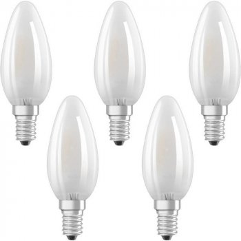 Osram LED A++ A++ E E14 tvar svíčky 4 W = 40 W teplá bílá