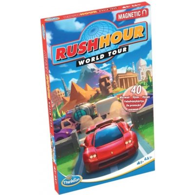 ThinkFun Rush Hour Magnetická cestovní hra – Zboží Mobilmania