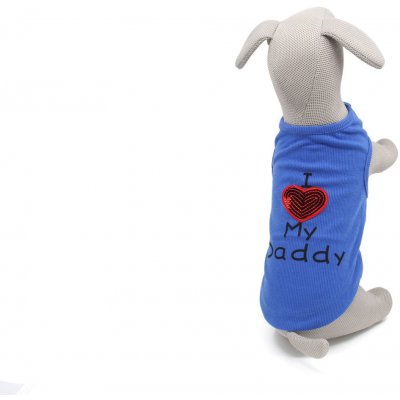 Vsepropejska Daddy letní tričko pro psa – Sleviste.cz