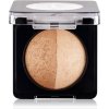 Pudr na tvář flormar Baked Powder zapečený rozjasňující pudr 055 Dual Gold 4 g