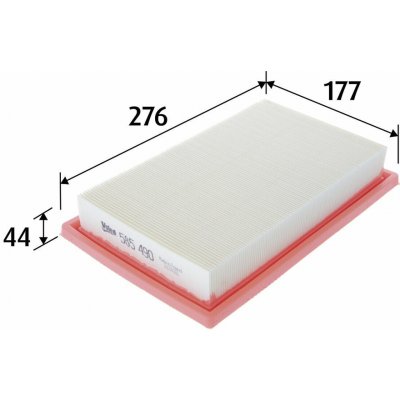 Vzduchový filtr VALEO 585490 – Hledejceny.cz