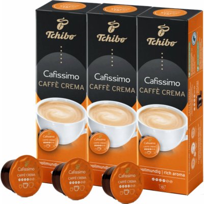 Tchibo Cafissimo Caffé Crema Vollmundig 30 ks – Sleviste.cz