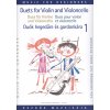 Noty a zpěvník Duets for Violin and Violoncello for Beginners 1