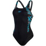 Speedo Hyper Boom Splice Muscleback black/Bolt/Dove Grey – Zboží Dáma