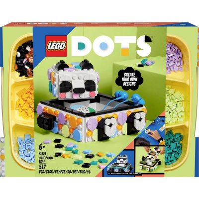 LEGO® DOTS™ 41959 Roztomilá pandí přihrádka – Zboží Mobilmania