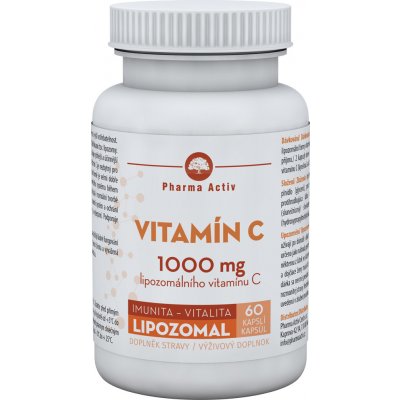 LIPOZOMAL Vitamín C 1000 mg 60 kapslí – Zboží Mobilmania